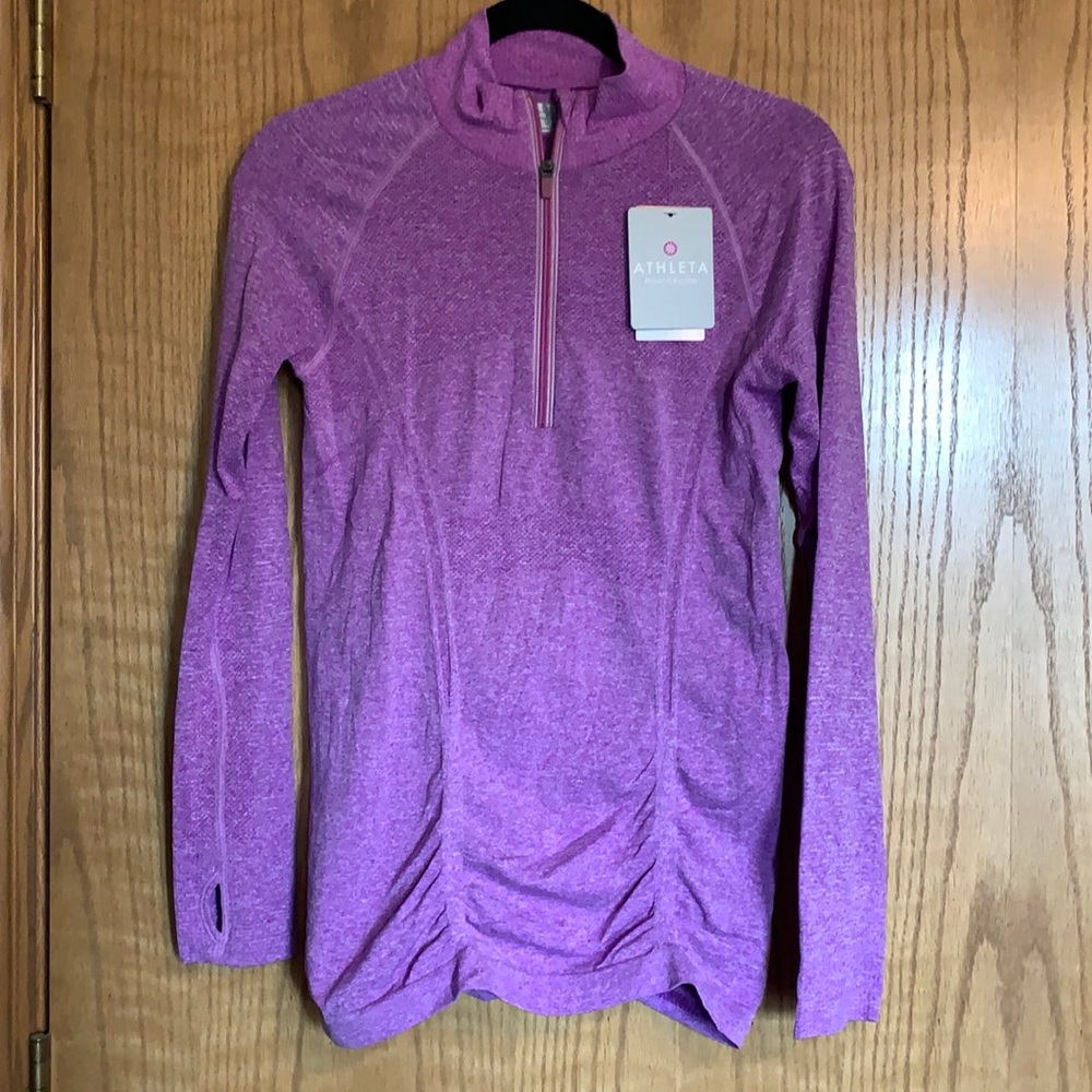 Athleta Fast Track Half Zip, M